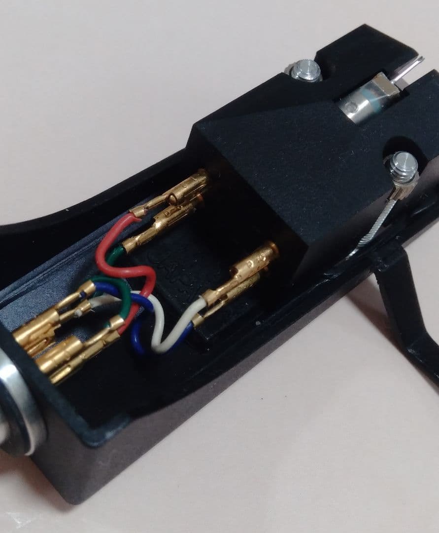 デノン MCカートリッジ DL-103 ヘッドシェルPCL-4 音質良好美品