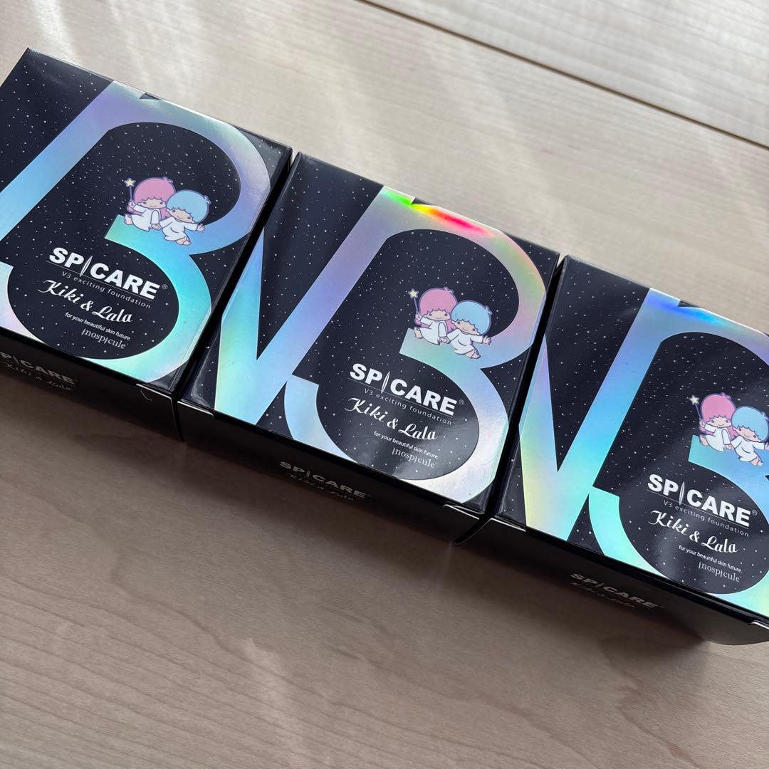 スピケア V3 エキサイティングファンデーションキキ&ララ ファンデーション4個