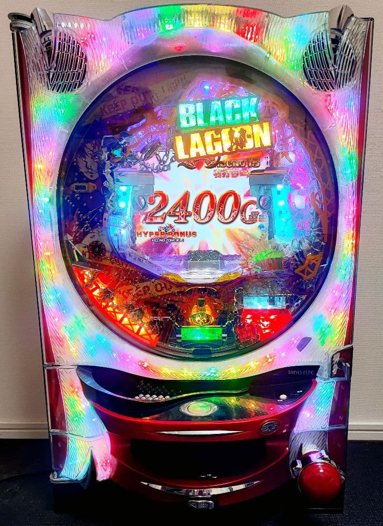 CRブラックラグーンFTX 家庭用改造済 パチンコ実機 たのメル便発送 不具合有