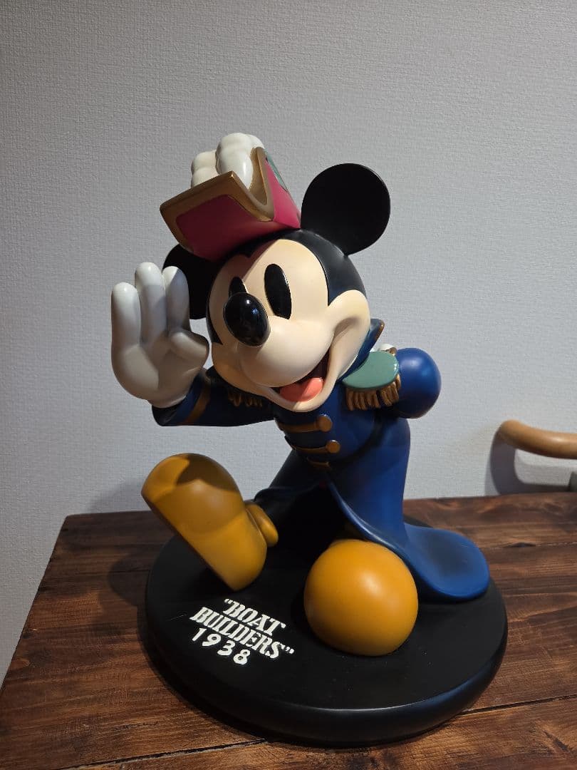 貴重　ディズニー　フィギュア　BIG　造船技師　ミッキー　Disney