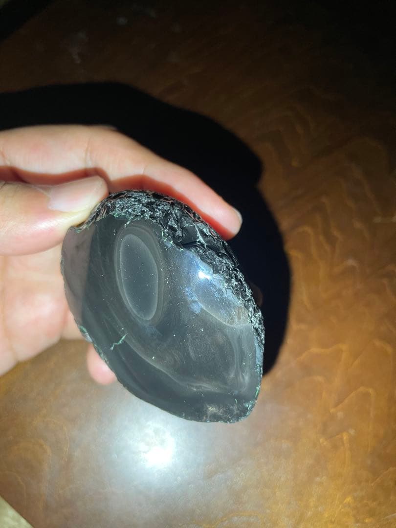 研磨品　十勝石玲瓏　金虹　ゴールデンレインボーシラー