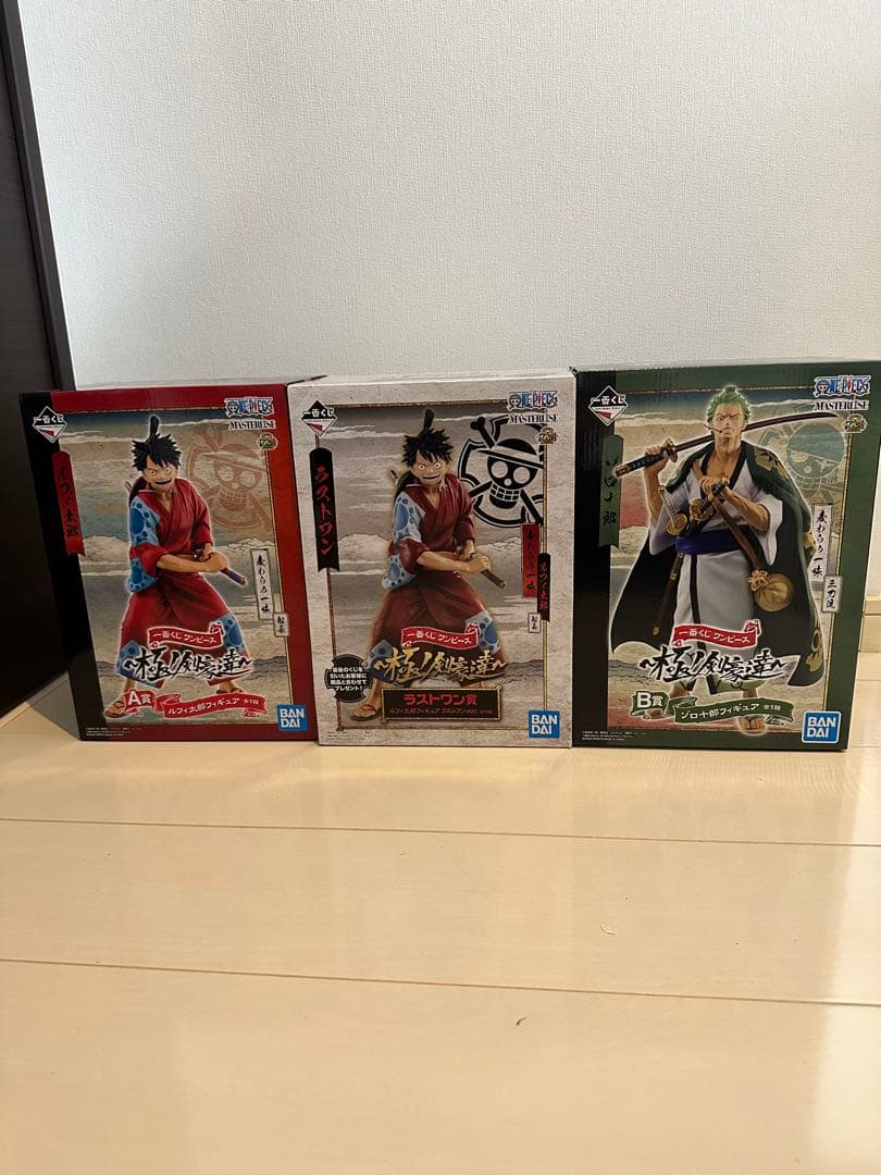 MASTERISE ルフィ ゾロ フィギュア 3体セット