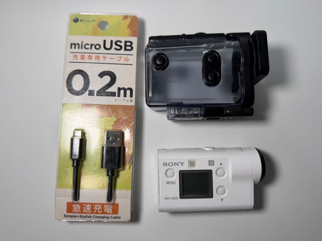 SONY FDR-X3000 4K コンパクトカメラ