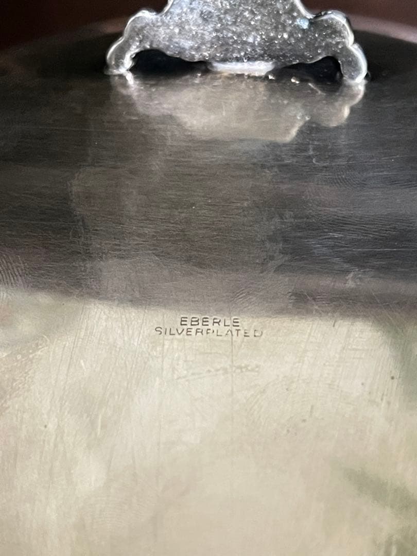 希少　アンティーク銀器　インテリア　昭和レトロ　置物