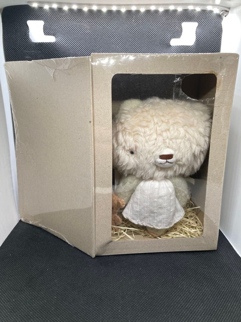 【新品・未開封】 アナノカフェ　ぬいぐるみ　ベア　アイボリー　モンスイユ　くま