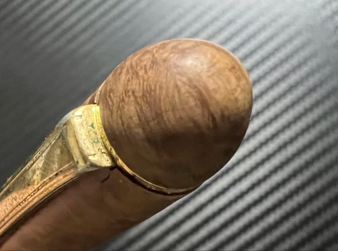 美品 プラチナ 3776 センチュリー ブライヤー 万年筆 M 中字