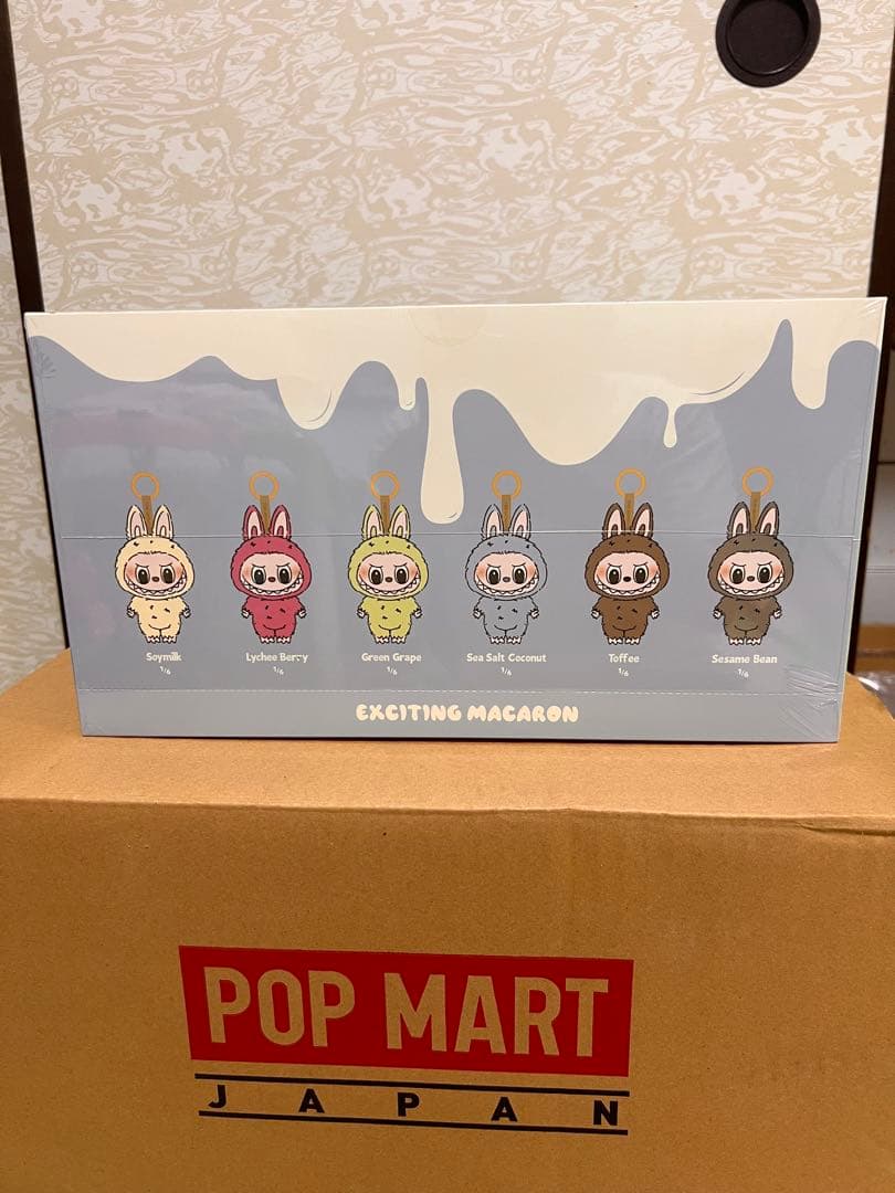 POPMART LABUBU ぬいぐるみ マカロン アソートボックス 国内正規品