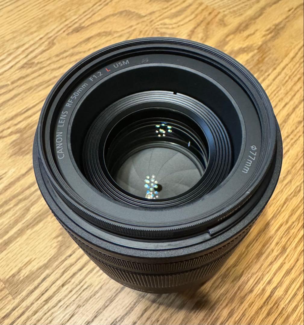 canon RF50mm Ｆ1.2L 二月購入