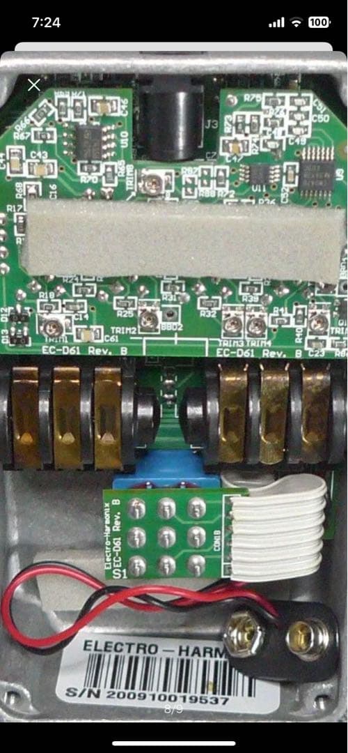 【中古】Electro-Harmonix MEMORY TOY アナログディレイ