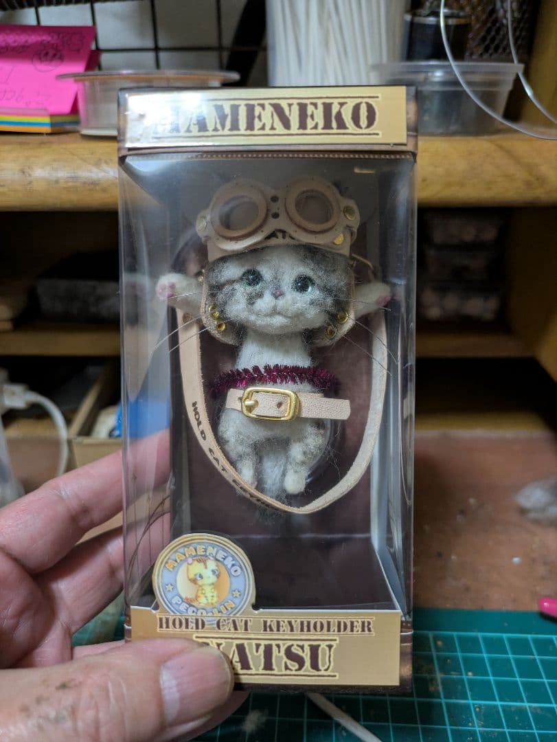 うしなつ出品 豆猫PECO-LIN