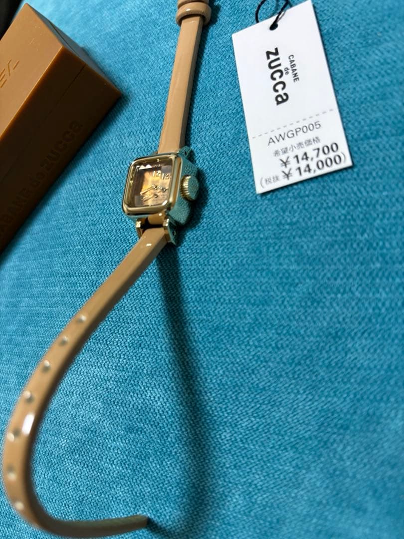 カバンドズッカ腕時計キャラメルAWGP005 CABANE de ZUCCa新品