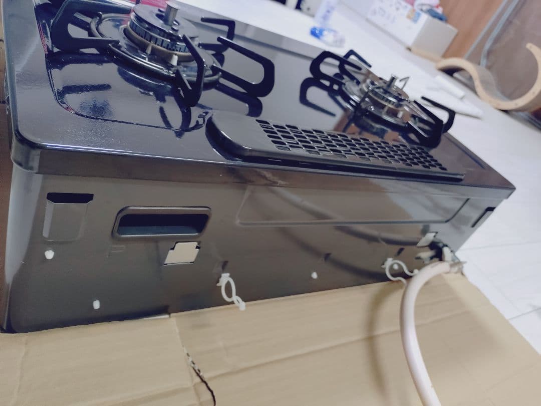 美品　パロマ　IC-735WA-R ガスコンロ 2口　右強火　都市ガス