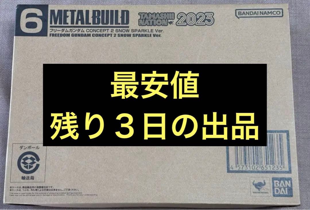メタルビルド フリーダムガンダム CONCEPT2 スノースパークル　ガンプラ