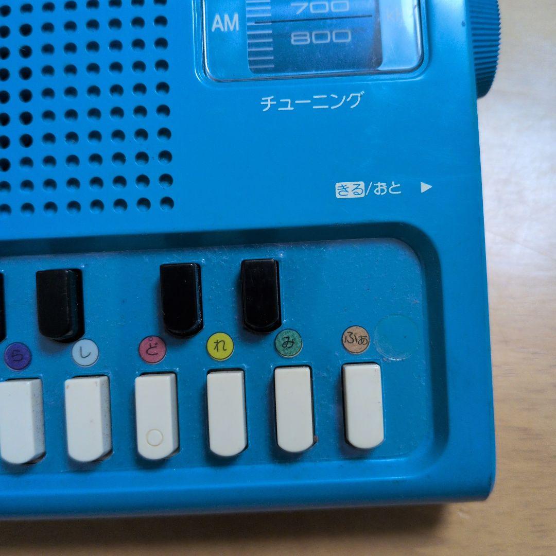 National R-1088☆オルガン付きラジオ昭和レトロ 通電ラジオ確認済