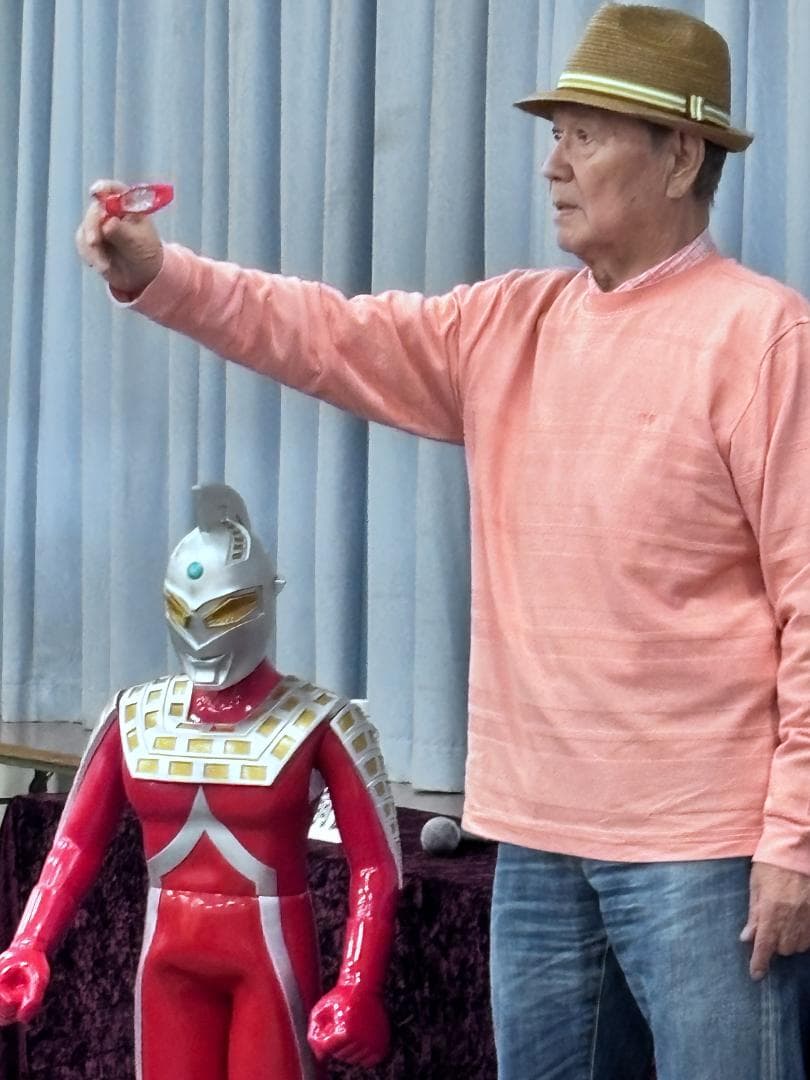 ブルマァク　ウルトラセブン　大　面取れ　マスク付き　【サイズ】 全高：約29cm