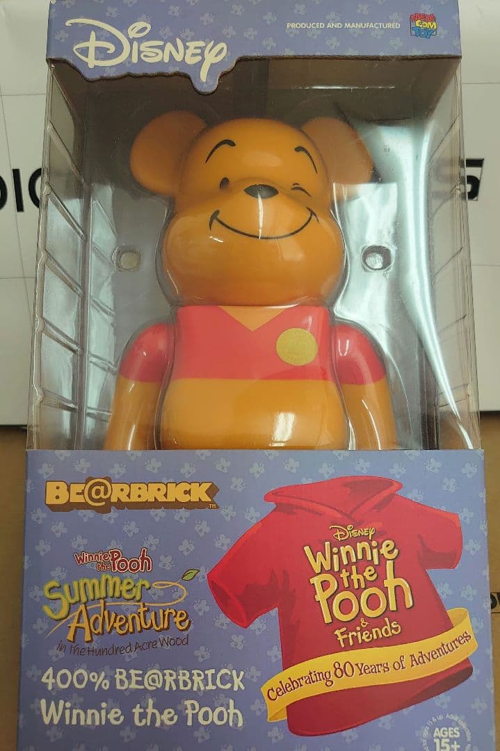 激レア be@rbrick くまのプーさん 80th 400％ ベアブリック