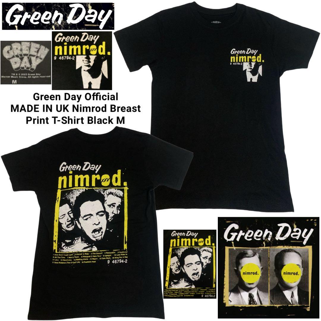 Green Day MADE IN UK Nimrod Breast バンドT