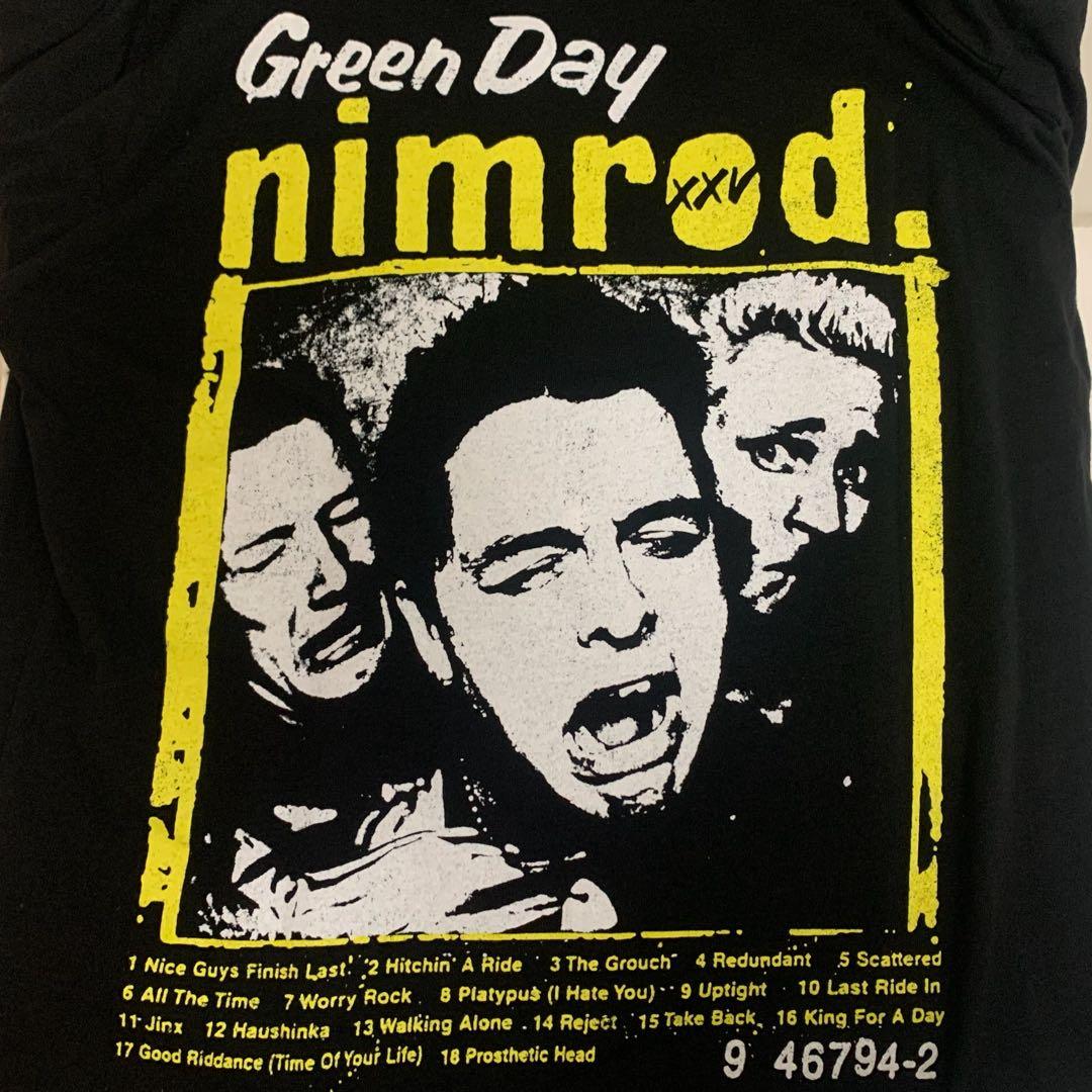 Green Day MADE IN UK Nimrod Breast バンドT