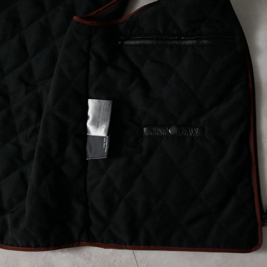 WILSONS LEATHER 90s シングル レザージャケット ブラック L