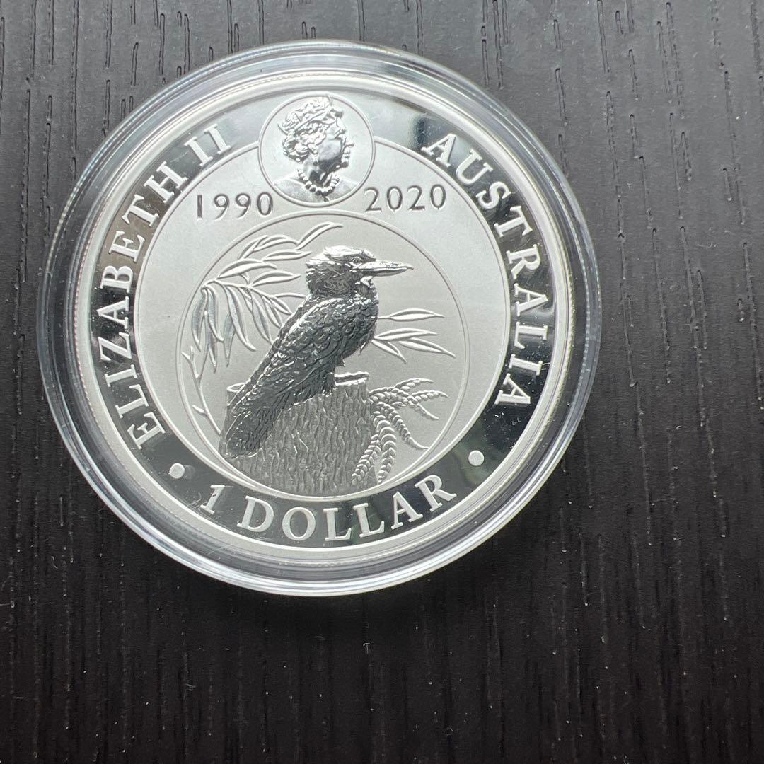 オーストラリアン・クーカバラ 30周年記念 銀貨