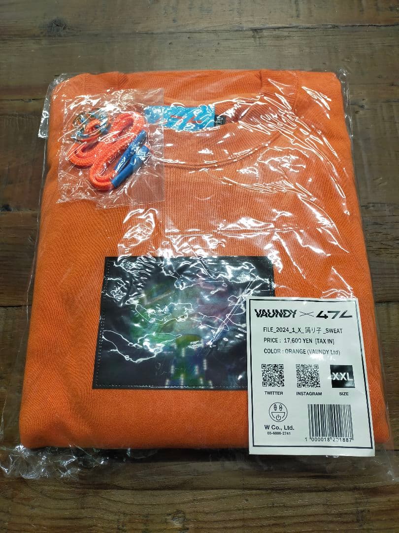 H*2様 47L x Vaundy 踊り子 スウェット code47l バウンデ