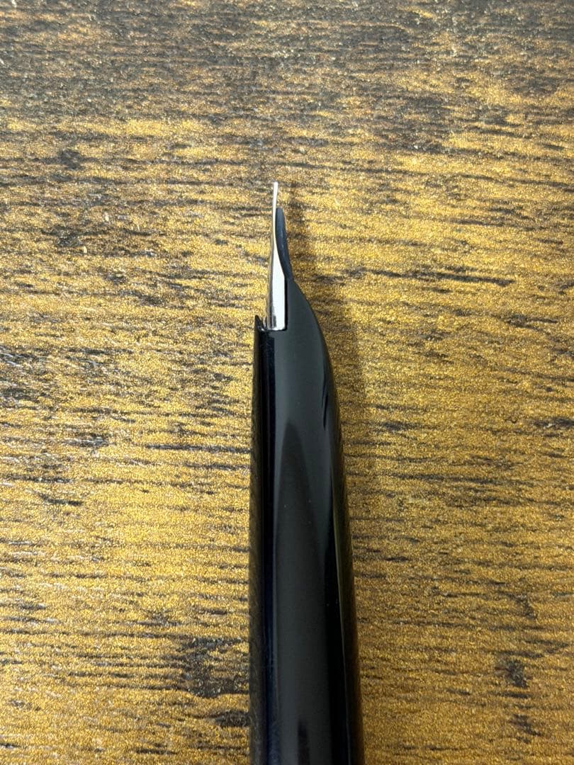 新品未使用　1976年製　蝕刻　エリート　18金　万年筆　パイロット　細字