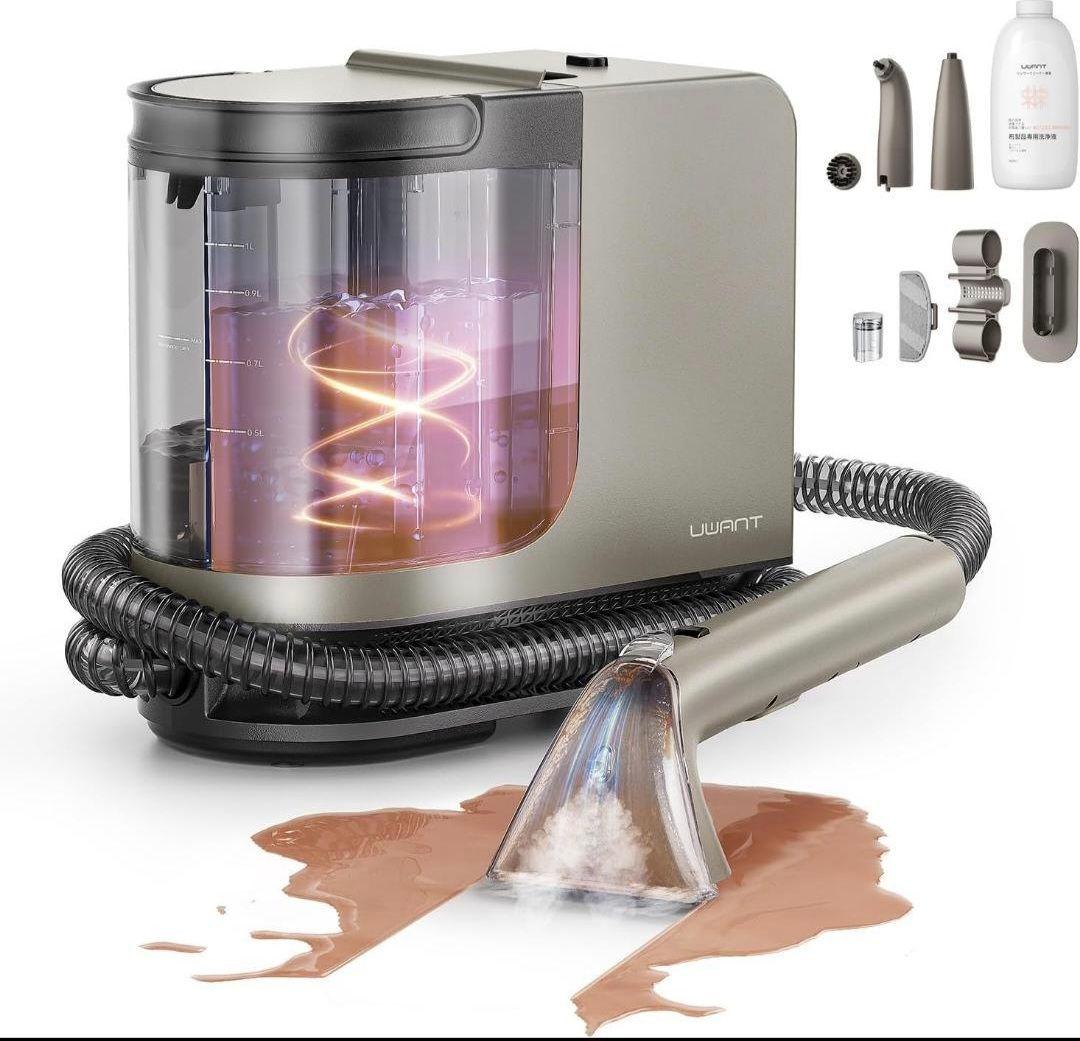 新品 スチームクリーナー カーペットクリーナー 超強吸引力 18000Pa