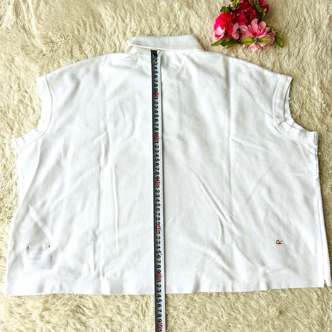 完売品✨45R カノコのMキャミポロ 現行 コットン100% 白 Free