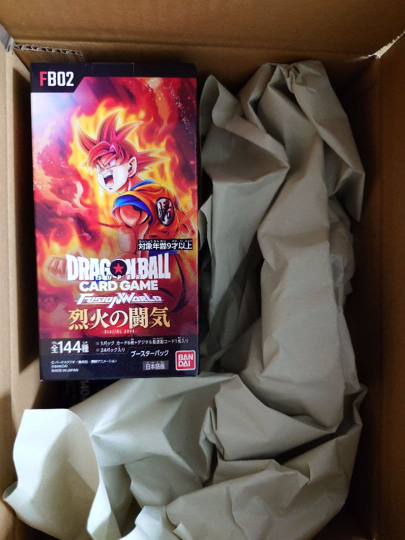 DBFW 覚醒の鼓動　烈火の闘気 テープカット+未開封