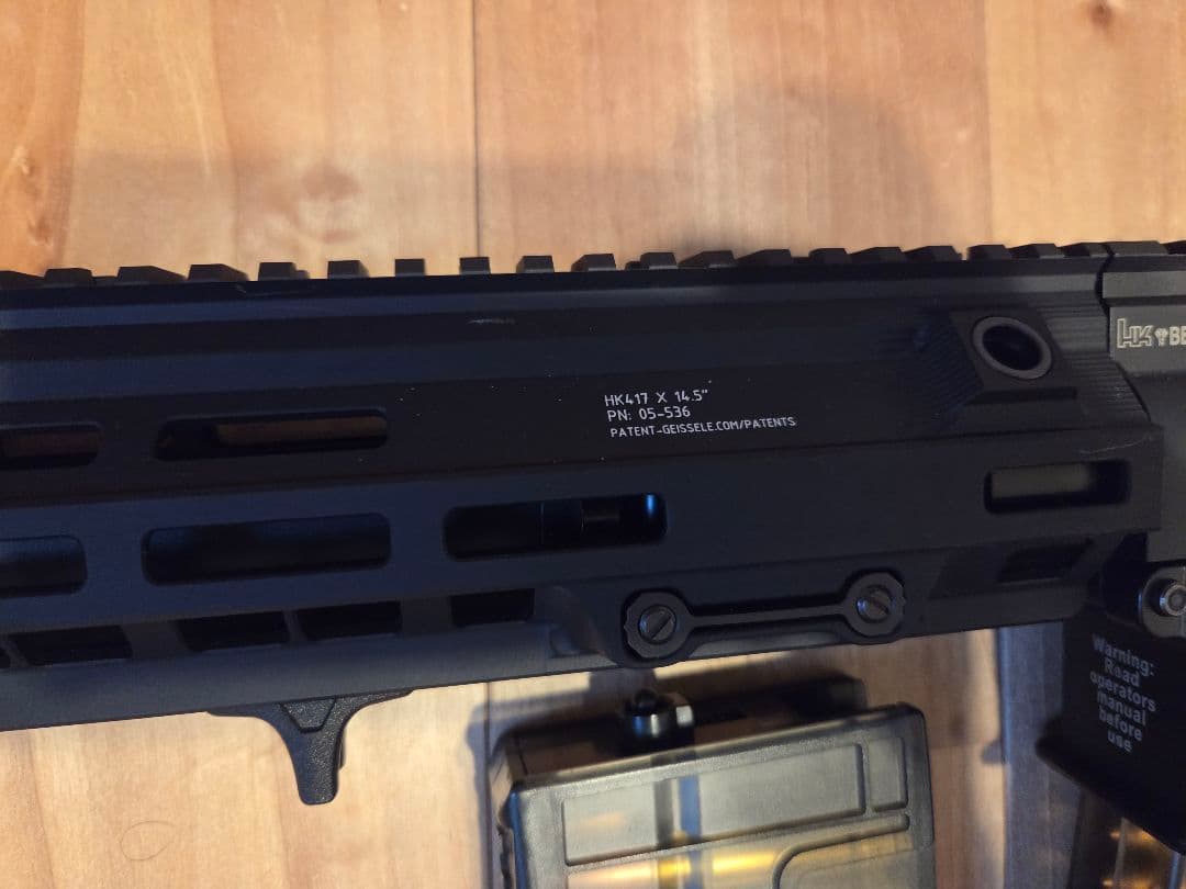 東京マルイ　HK417　ショップ流速フルカスタム　Mlokハンドガード　他多数