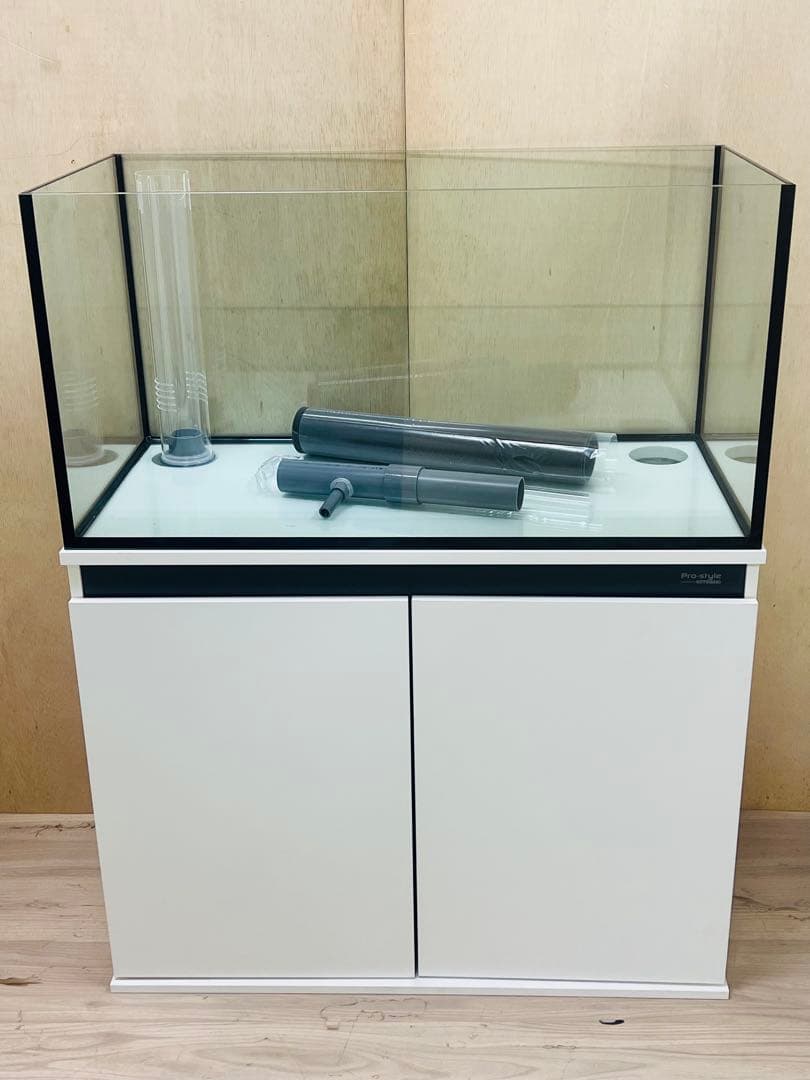 ラスト１セット　ブラック/ホワイト限定組み合わせ　900オーバーフロー水槽