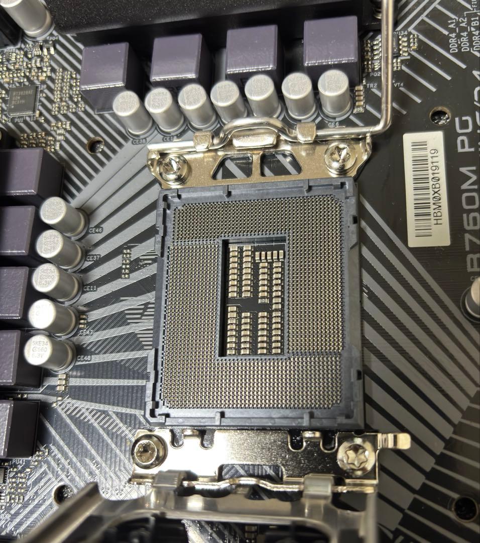 マザーボード ASRock B760M LIGHTNING / D4