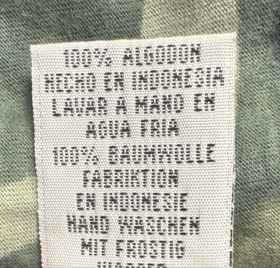 Buddhist Punk／ブディストパンク 迷彩柄ローリングストーンズTシャツ