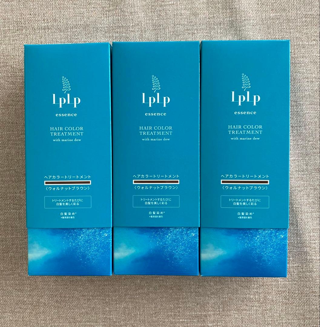 LpLpヘアカラー トリートメント ウォルナットブラウン 170g 3個セット