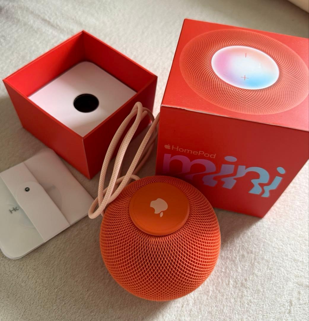 ＊trt19＊超美品Apple Pod mini オレンジ