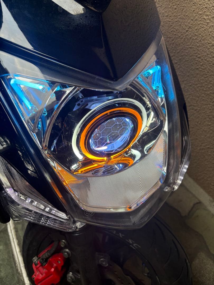 シグナス3型 デビルアイ ヘッドライト社外品