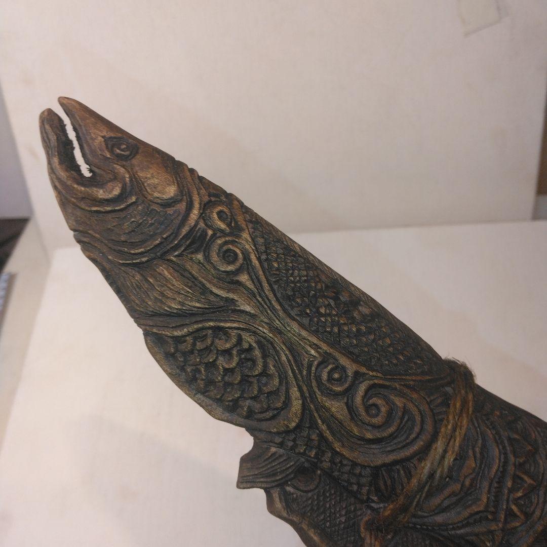 アイヌマキリ　工芸品　北海道