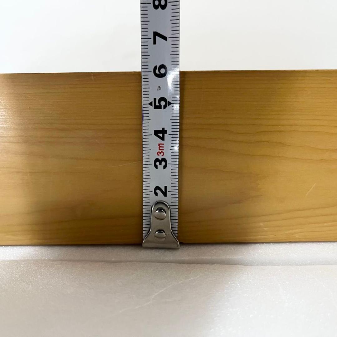 卓上囲碁盤　2寸　天地柾目　高級天然木　ハギ3枚造り　特撰　6㎝