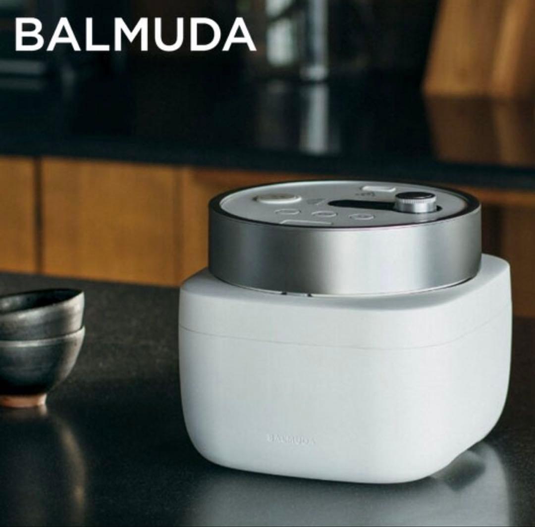 最新型K08A-WH バルミューダ炊飯器　新品未使用
