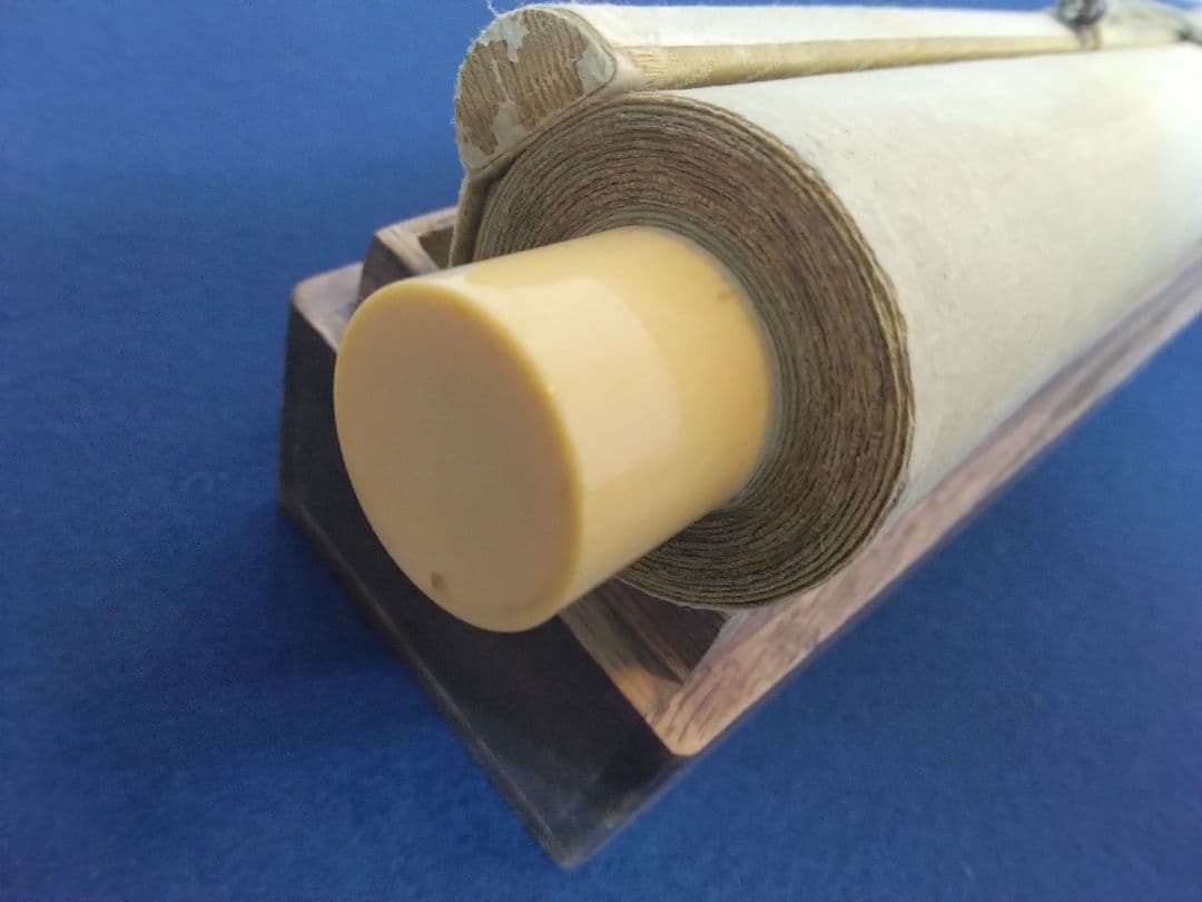 土佐光起【源氏物語】肉筆　絹本　掛軸（大和絵・土佐派）