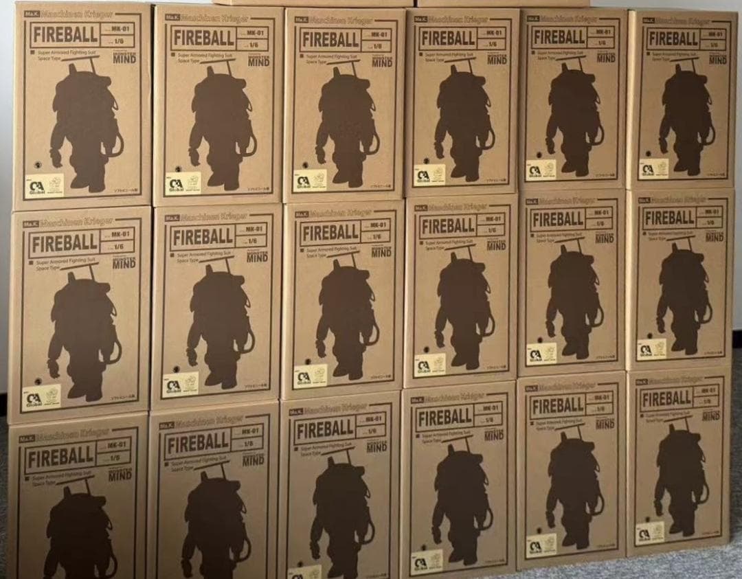 新品 横山宏 マシーネンクリーガー ファイアボール ソフビ Ma.K. 1/6