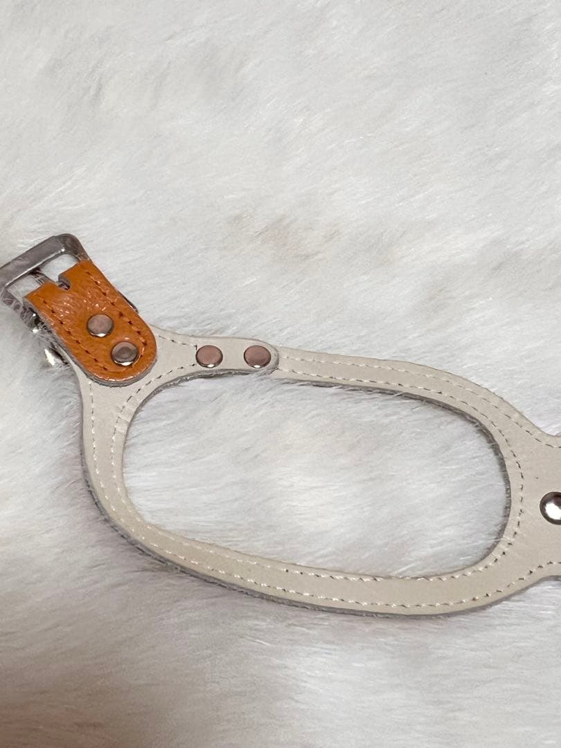 BUDDY BELT 3.5 オレンジラインストーン付き