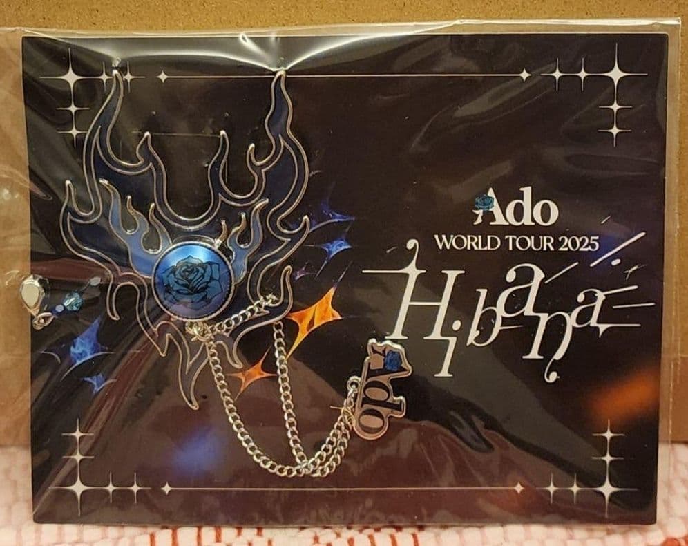 Ado WORLD TOUR 2025 Hibana ピンバッジ 最終日最前列