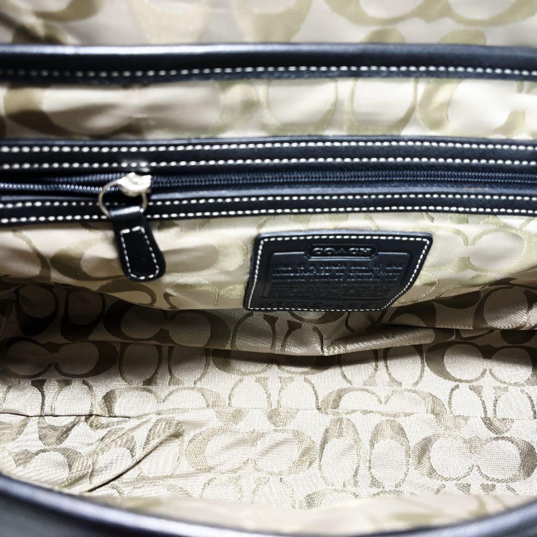 COACH ハンドバッグ　ステッチ ベルト ソーホー レザー 金具 肩掛け