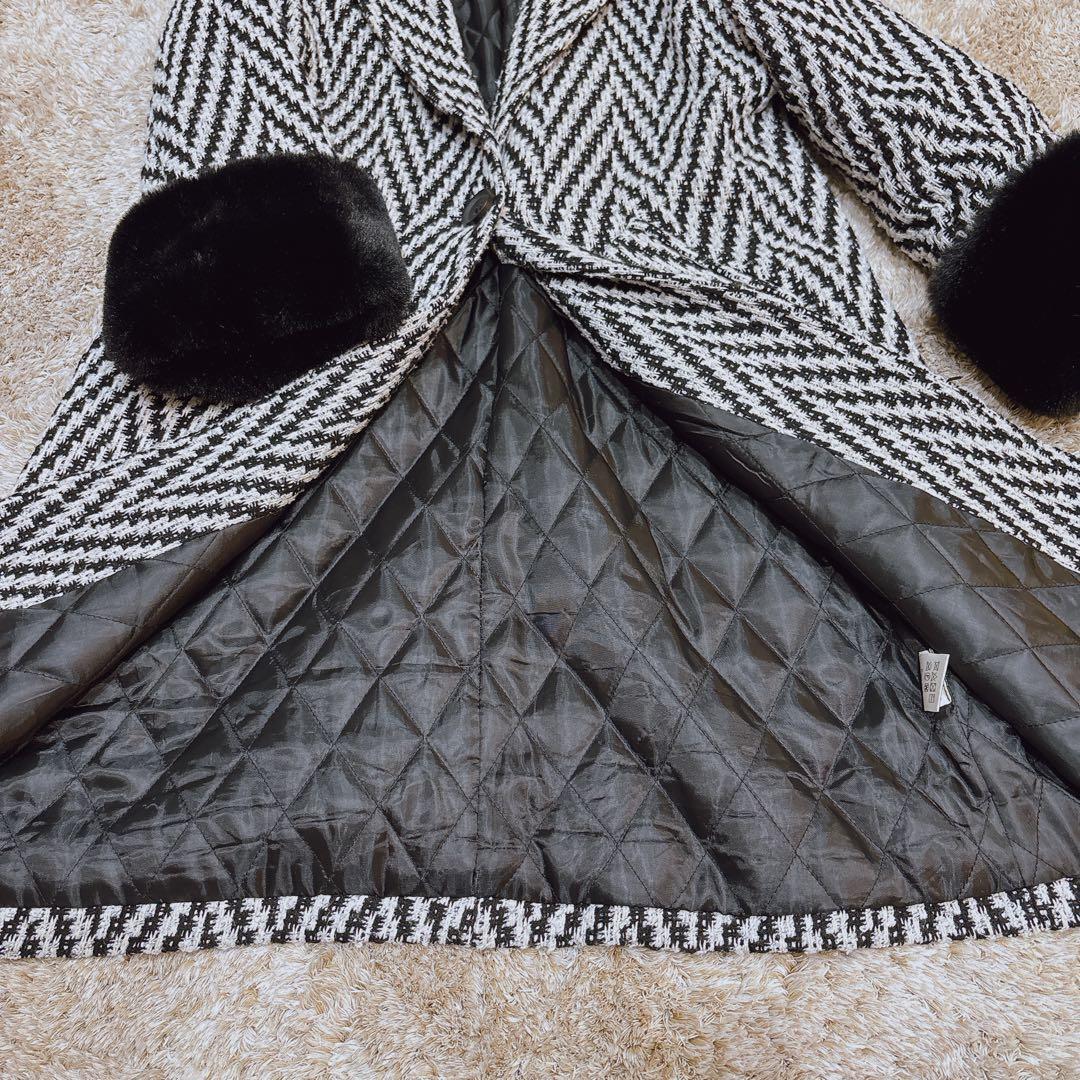 お値下♡【極美品】✨️ Glam Lips ファーロングコート