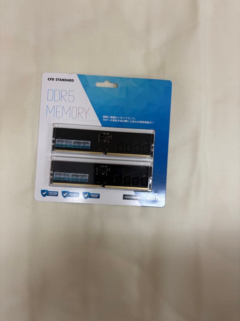 CFD STANDARD DDR5 メモリー 16GBx2