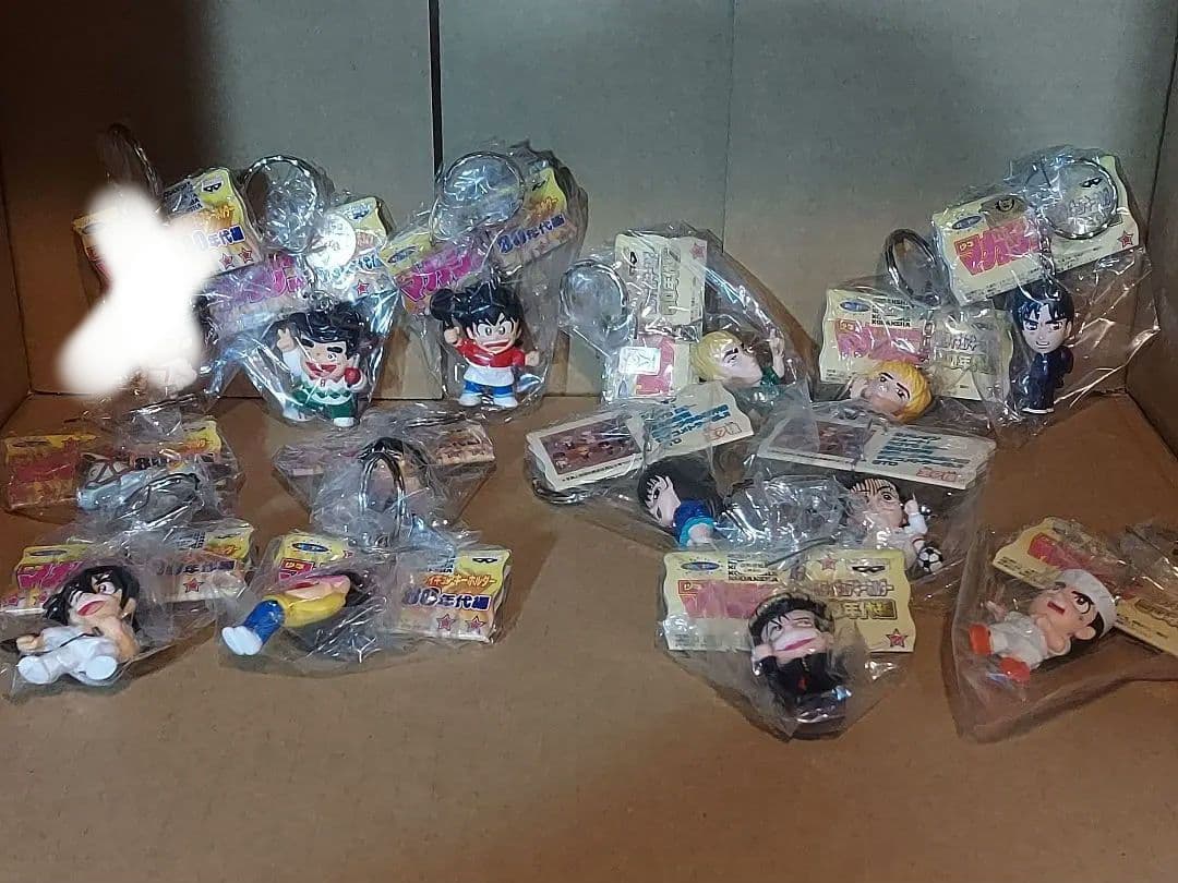 少年マガジン歴代フィギュアキーホルダー 80年代90年代13個セット新品未使用