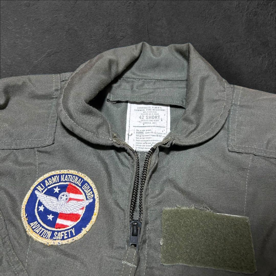 USAF実物 フライトスーツ 42 SHORT ISRATEX製 オールインワン