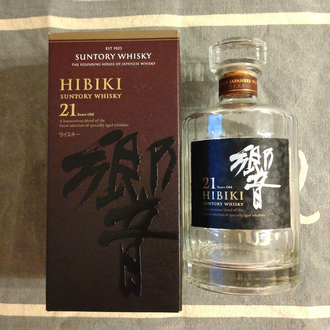 響21年 ウイスキー 700ml 空ビン箱付き