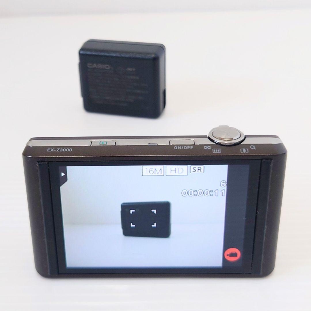 【美品】 CASIO カシオ EXILIM EX-Z3000 ブラウン